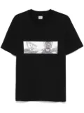 C.P. Company illustration-print T-shirt - Black