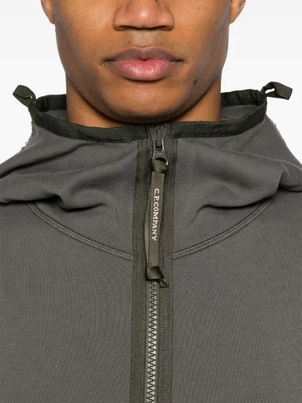 C.P. Company Diagonal Fleece Hoodie | Grey | FARFETCH