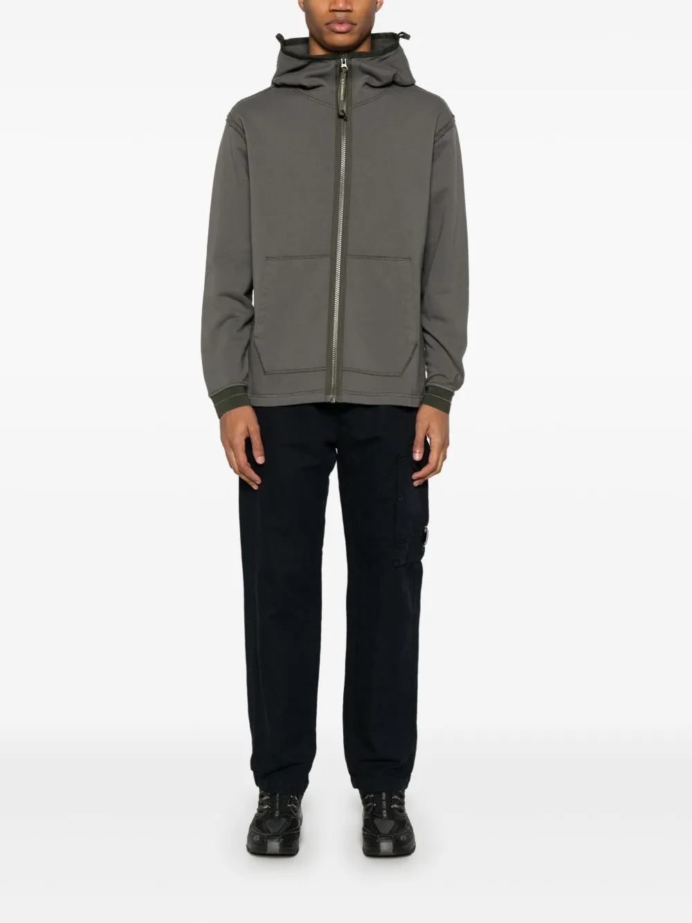 C.P. Company hoodie Diagonal Fleece | Hoodies | Image 2
