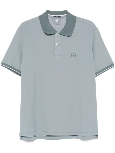 C.P. Company playera tipo polo manga corta
