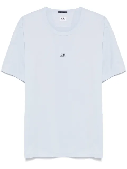 C.P. Company playera con logo estampado