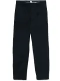 C.P. Company Sateen straight-leg trousers - Blue