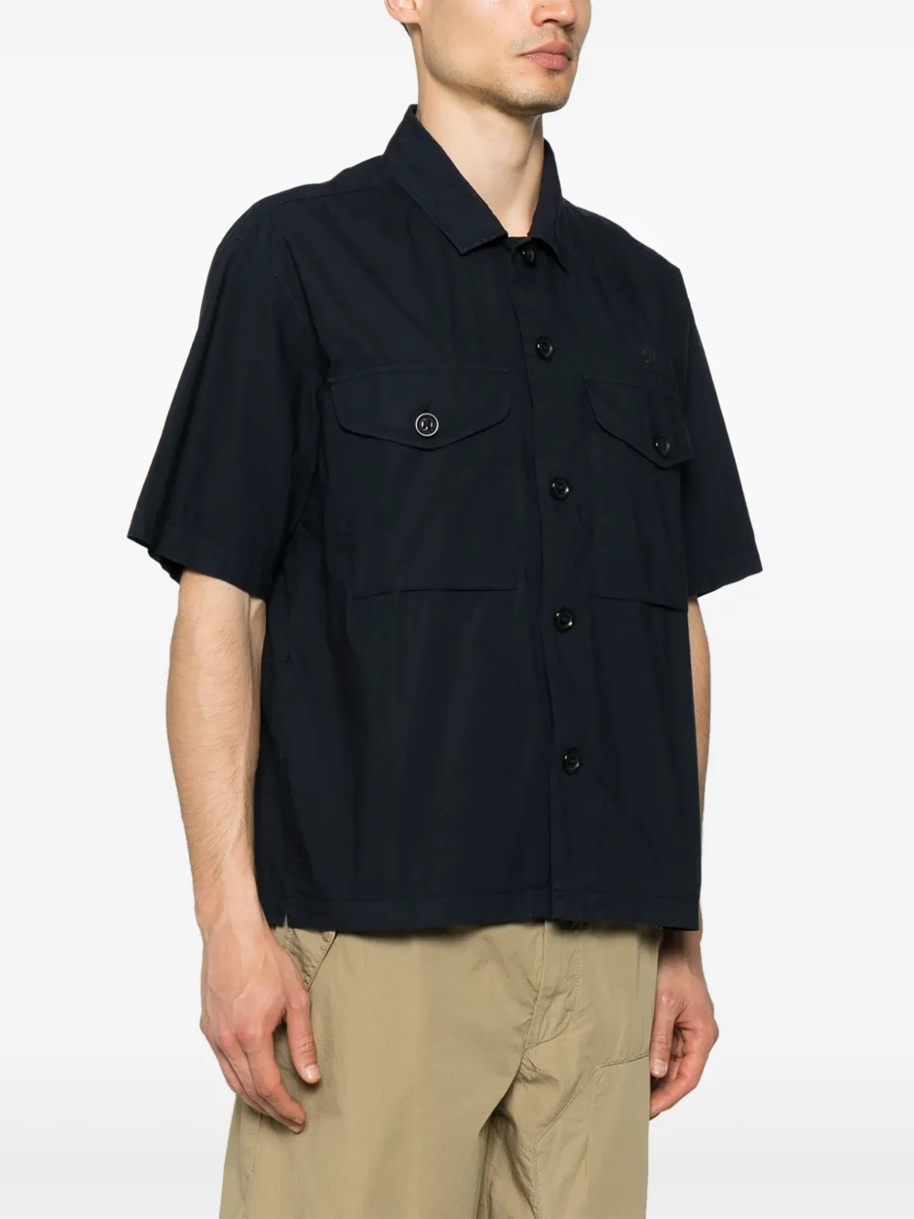 C.P. Company Katoenen overhemd Blauw