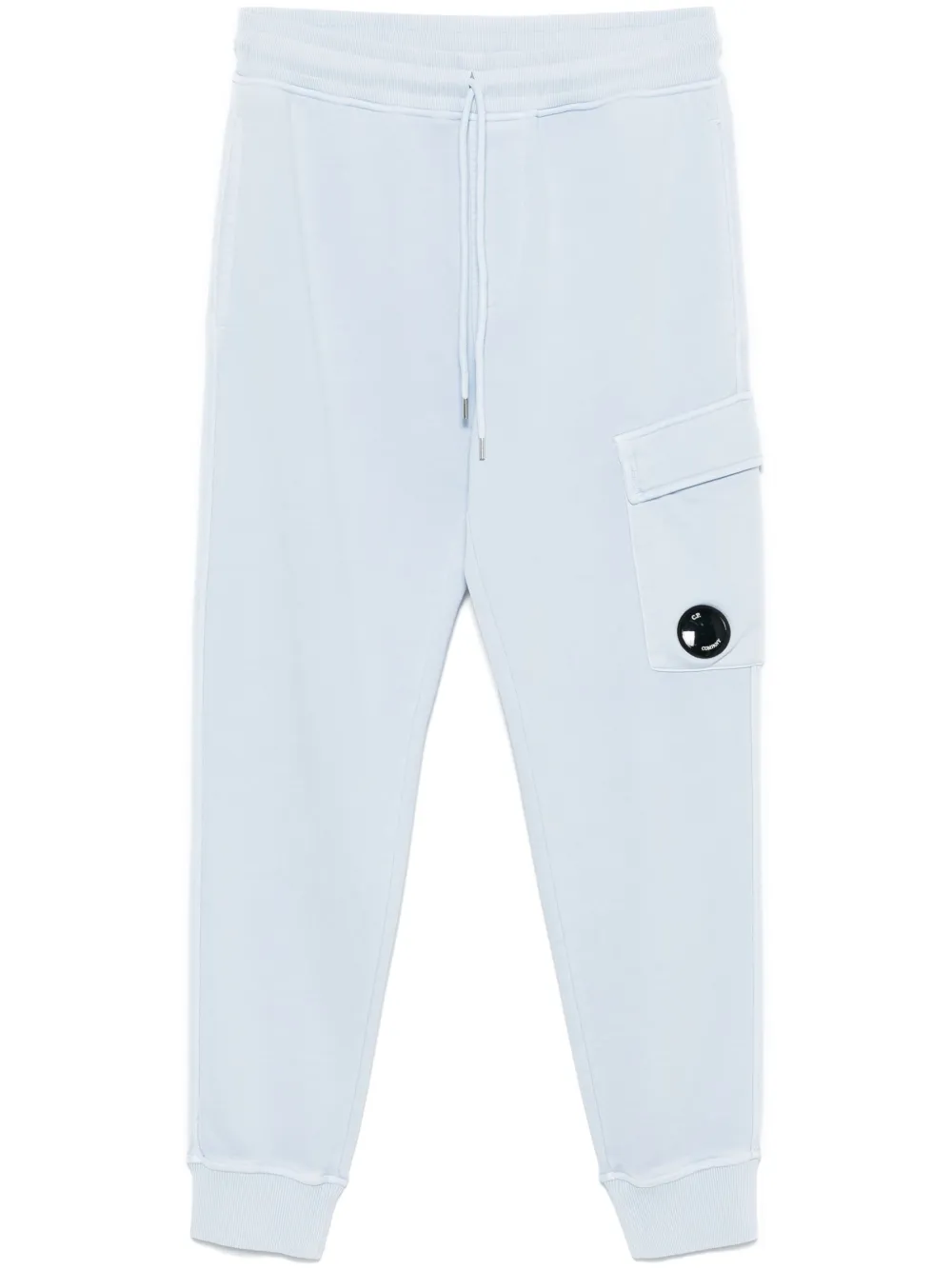 Lens-detailed sweatpants