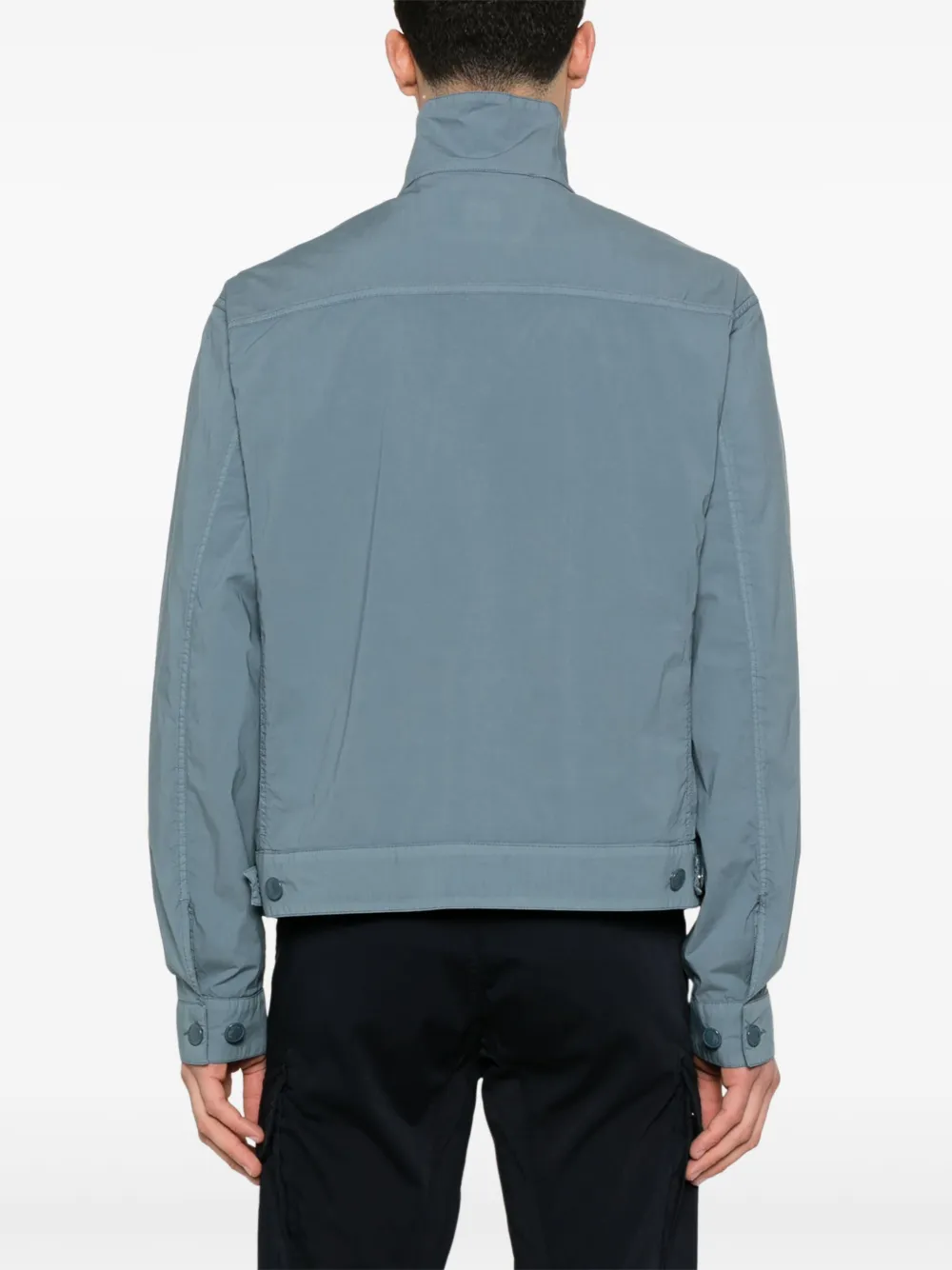 Shop C.p. Company 50 Fili Jacket In Blau