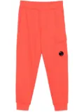 C.P. Company Lens-detailed sweatpants - Red