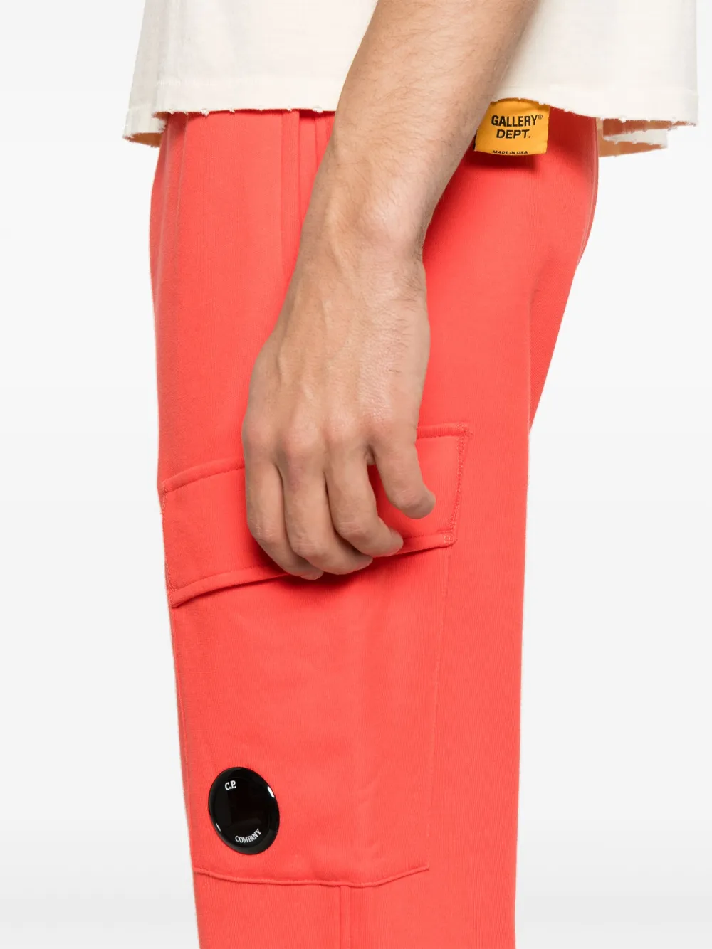 C.P. Company Joggingbroek met Lens-detail Rood