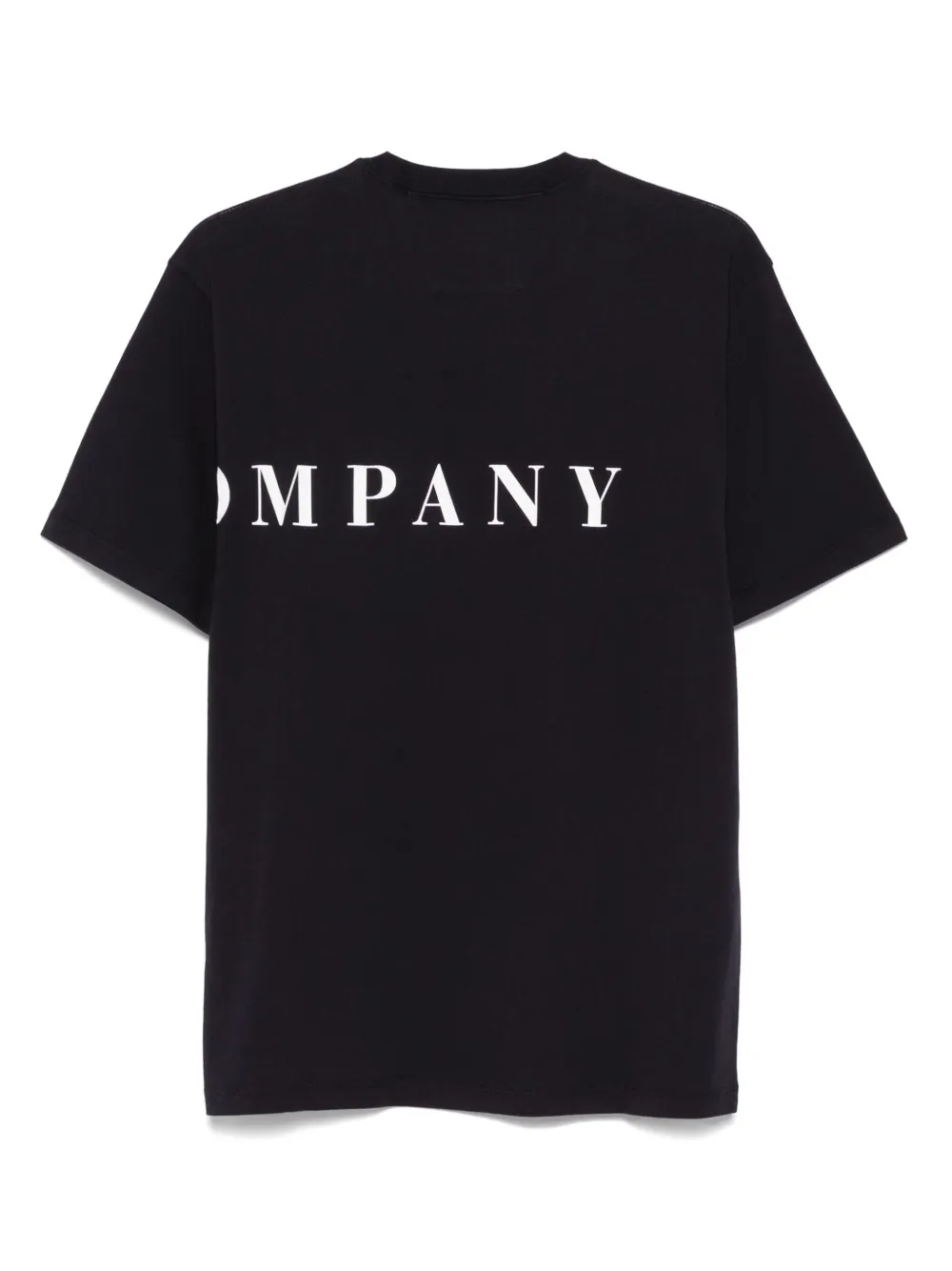 C.P. Company logo-print T-shirt - Blauw