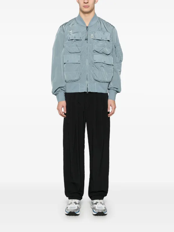 CP COMPANY CHROME-R シャツジャケット CHROME-R FULL ZIP OVERSHIRT [BLACK] - WUNDER 大阪 セレクトショップ