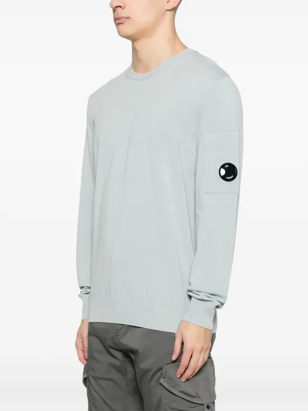 C.P. Company レンズディテール セーター | ブルー | FARFETCH JP