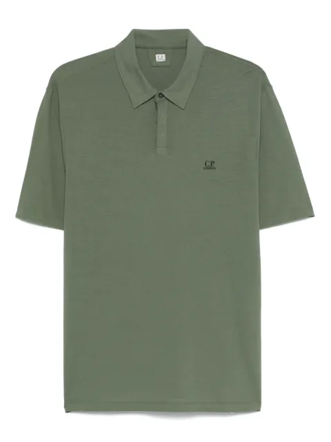 C.P. Company crepe jersey polo shirt
