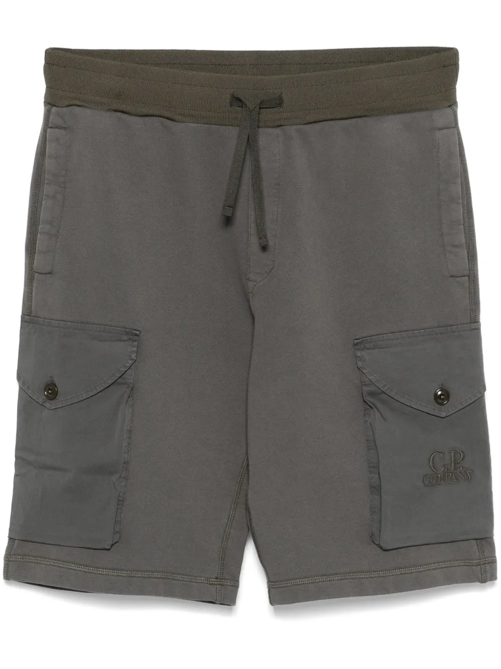 C.P. Company shorts cargo Diagonal Fleece | gris | Image 1
