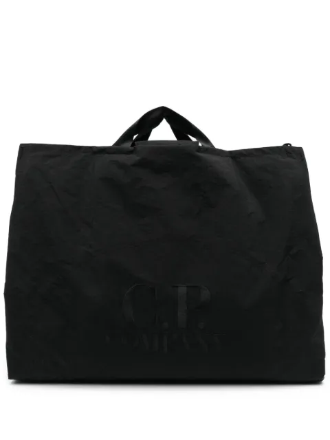 C.P. Company logo-embroidered travel bag