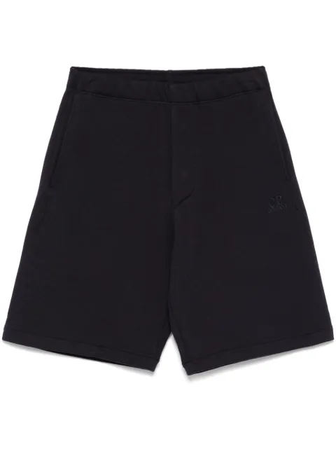 C.P. Company logo-embroidered track shorts