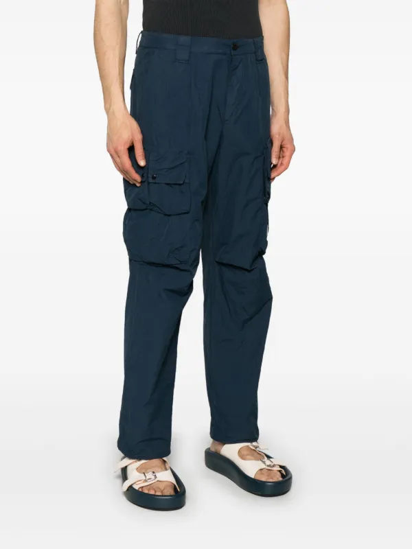 【極美品】C.P. Company レンズ付 ナイロンカーゴパンツ C.P. Company レンズディテール カーゴパンツ | ブルー | FARFETCH JP