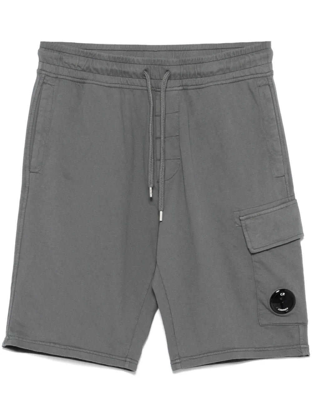 C.P. Company Trainingsshorts met Lens-detail Grijs