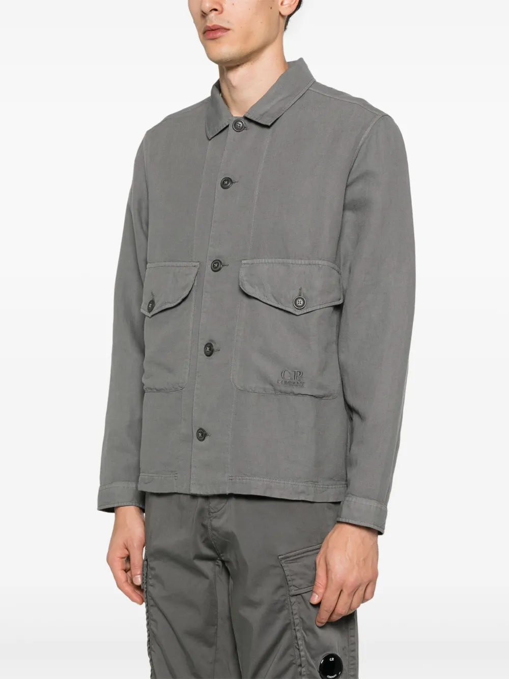 C.P. Company Twill jack Grijs