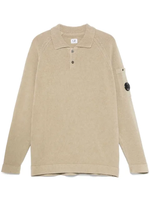 C.P. Company Lens-detail polo shirt