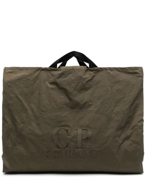 C.P. Company logo-embroidered travel bag