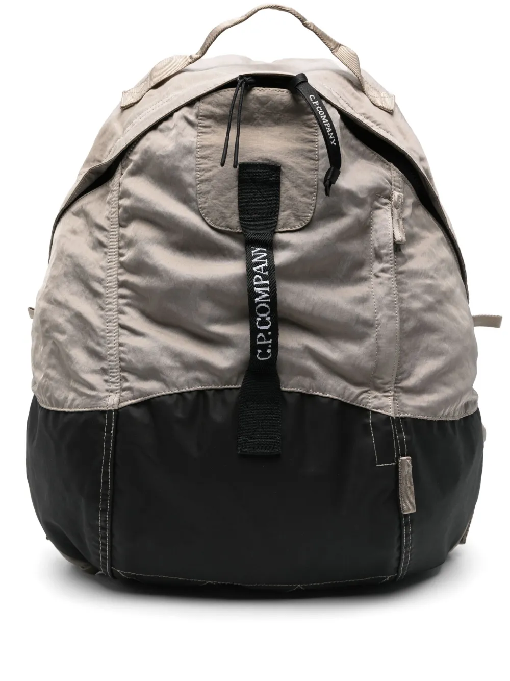 C.P. Company ロゴストラップ バックパック - グレー C.P. Company ロゴストラップ バックパック - グレー