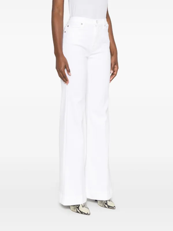 For All Mankind Modern Dojo Jeans White FARFETCH IN