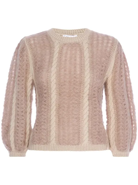FRAME cable-knit jumper