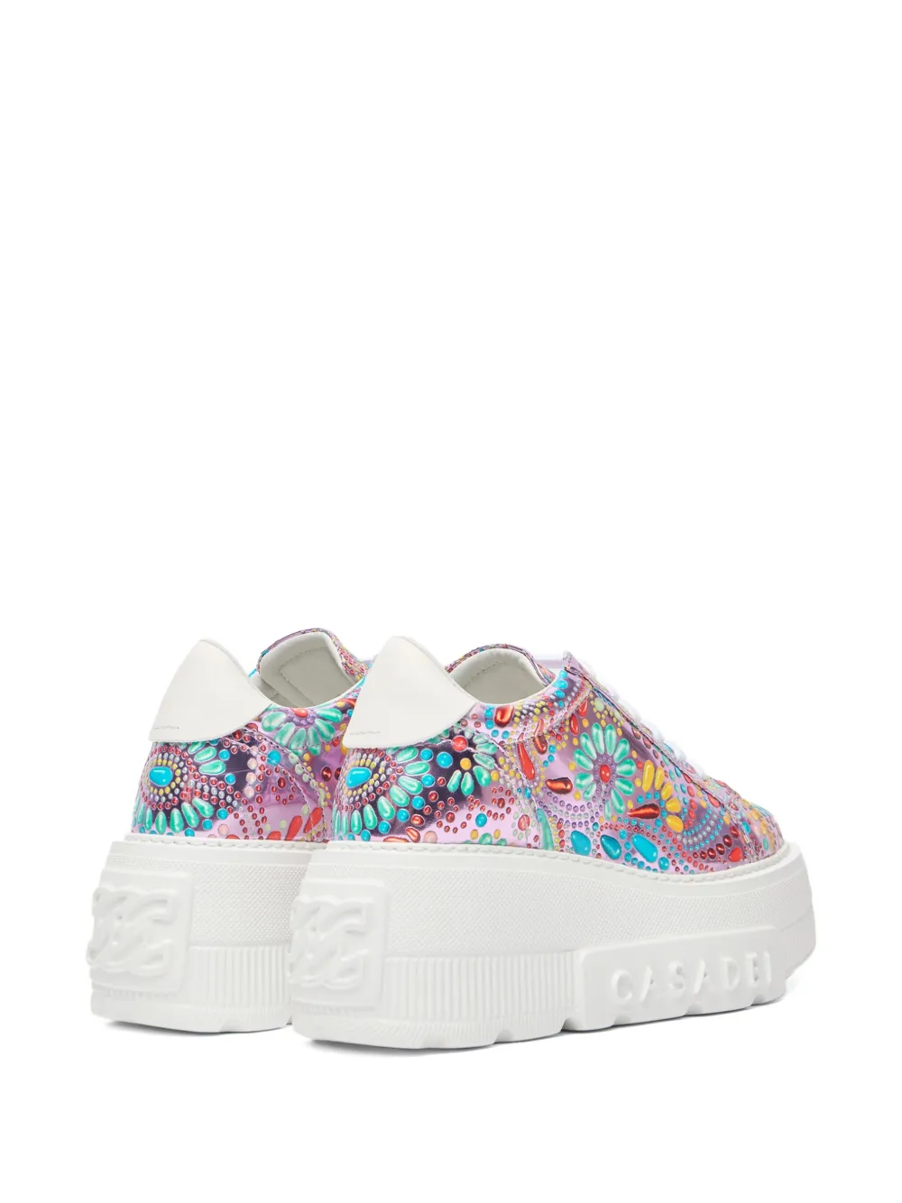 Casadei Nexus platform sneakers Pink