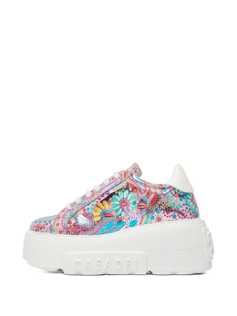 Casadei Nexus platform sneakers Pink