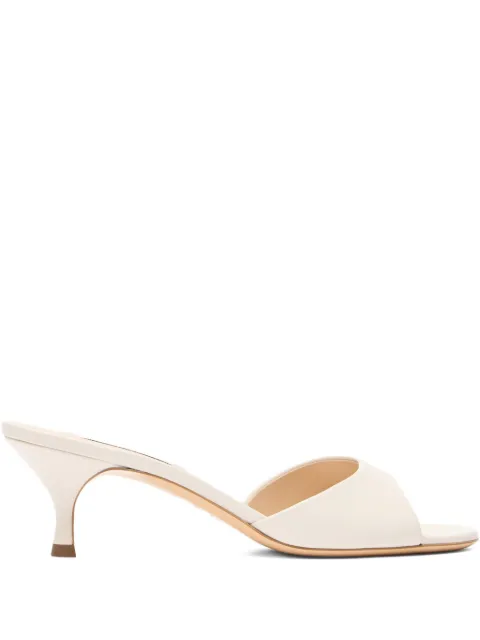 Casadei mules 50 mm à bout ouvert