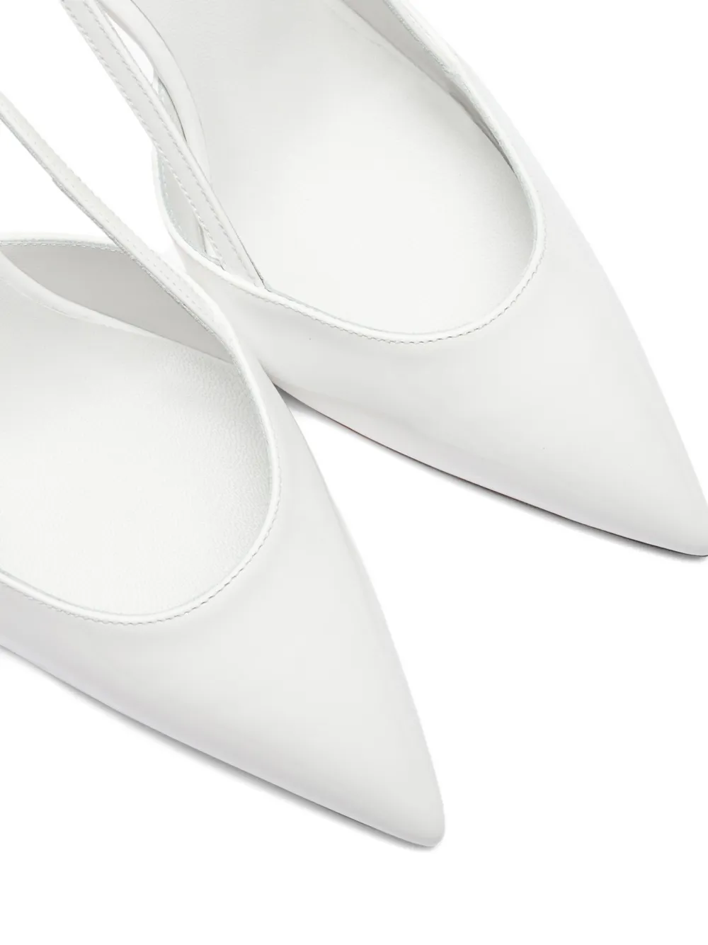 Casadei 80mm Winnie Bride pumps White