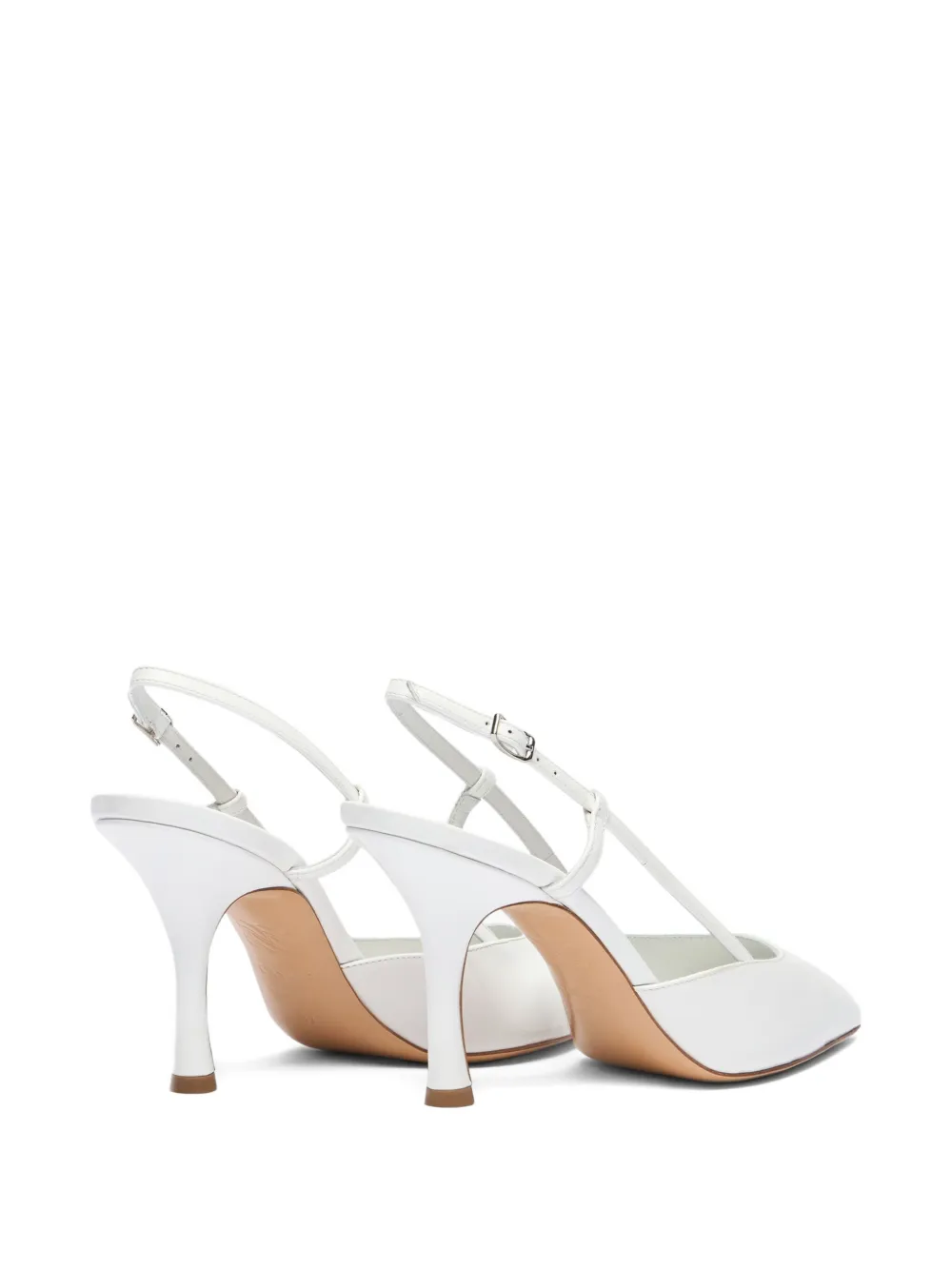 Casadei 80mm Winnie Bride pumps White