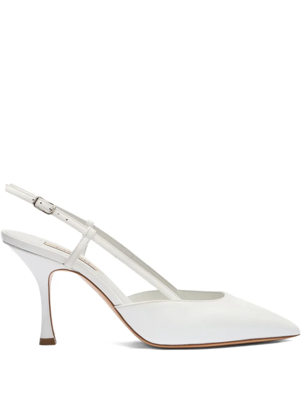 Casadei 80mm Winnie Bride pumps White