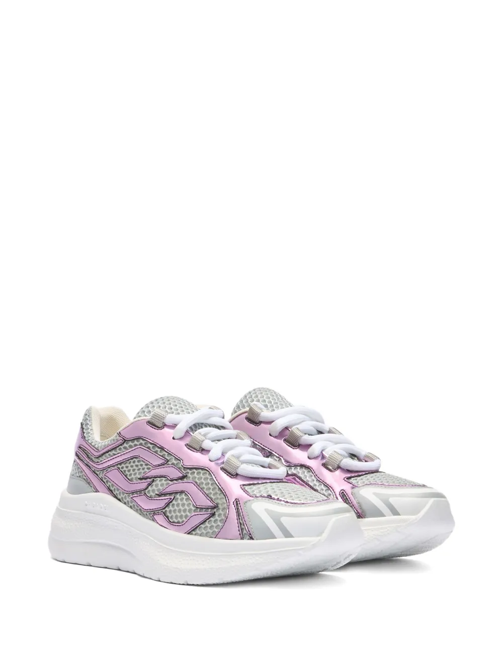 Casadei Mia Interstellar mesh-panelled sneakers White