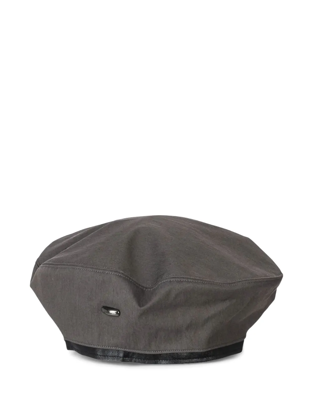 OUR LEGACY LEATHER-TRIM BERET