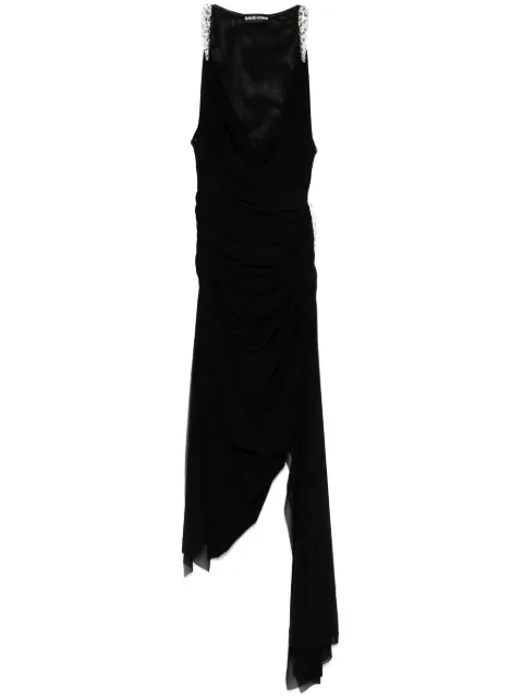 David Koma draped maxi dress