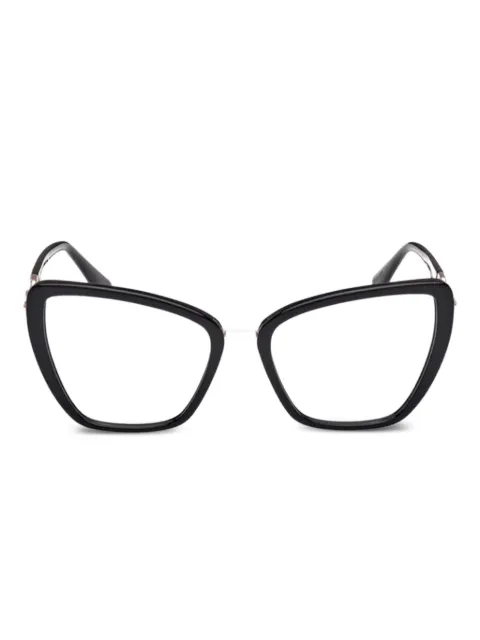 GUESS EYEWEAR chain-embellished cat-eye glasses