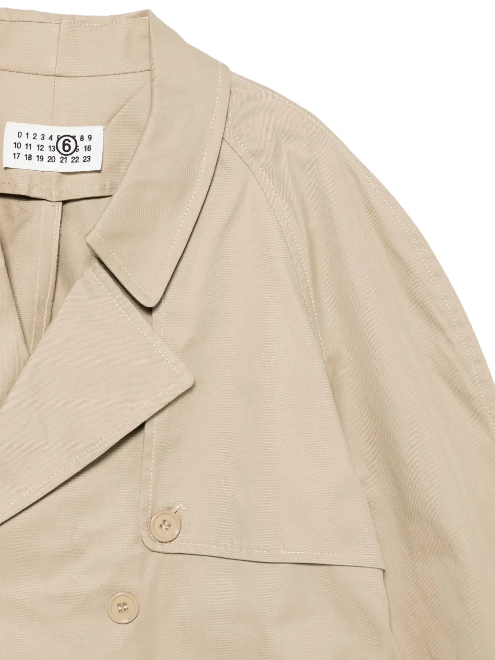MM6 Maison Margiela Kids Trenchcoat Beige