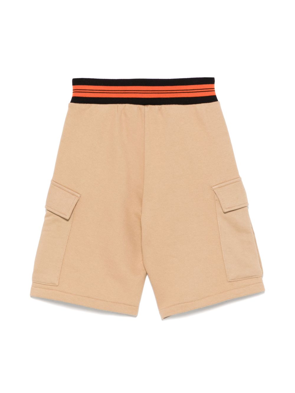 Nº21 Kids Katoenen trainingsshorts - Beige