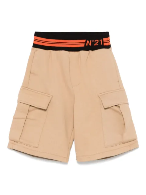 Nº21 Kids cotton track shorts 