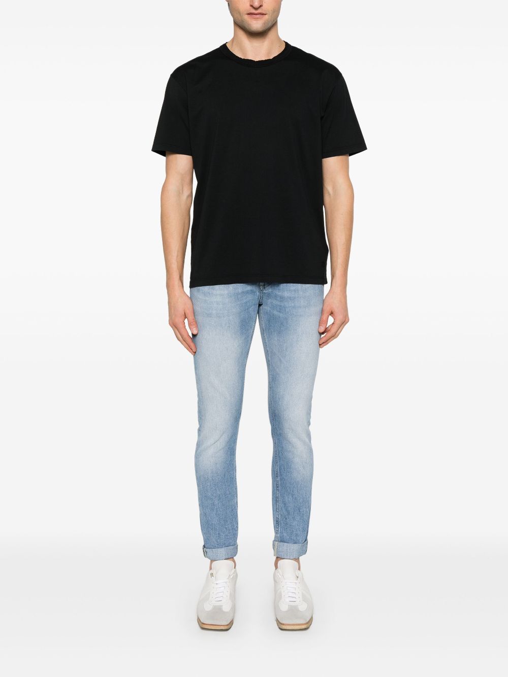 DONDUP cotton T-shirt - Black