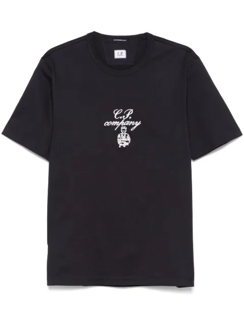 C.P. Company logo-embroidered T-shirt