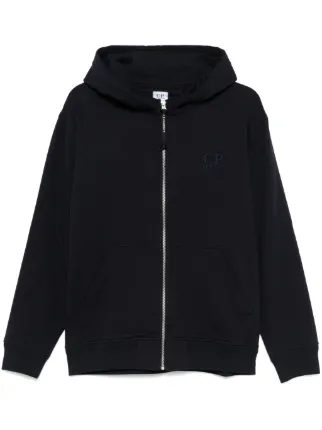 C.P. Company ジップアップ パーカー | ブルー | FARFETCH JP