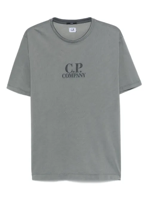 T-shirt à logo poitrine - C.P. Company - Modalova