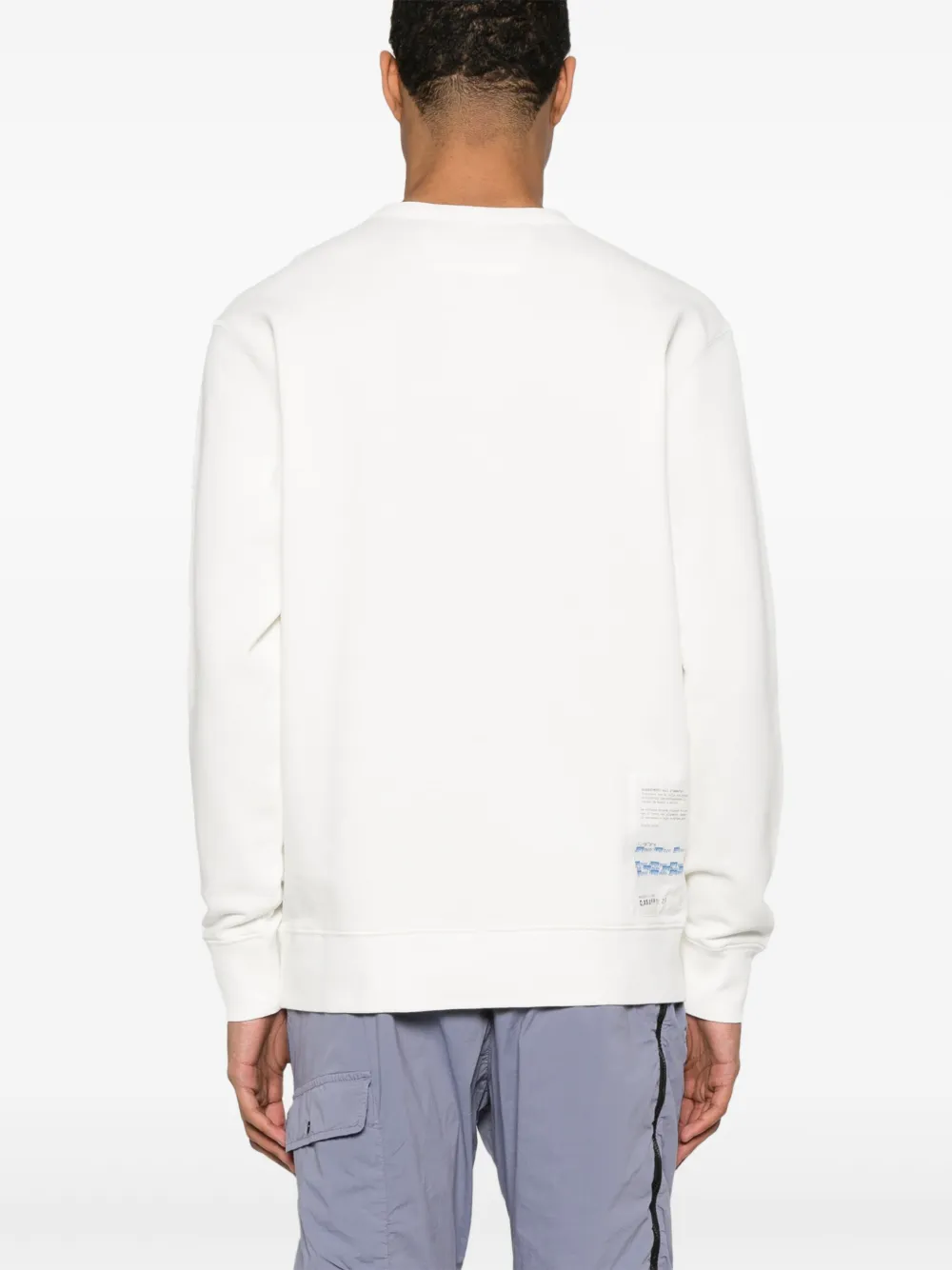 C.P. Company Fleece sweater Wit