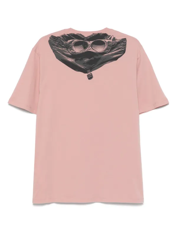 Tシャツ・カットソー C.P. COMPANY Men T-shirt Pink 18CMTS085A005431R 520 CP COMPANY | Men's Regular Fit Basic T-Shirt | Regular Fit T