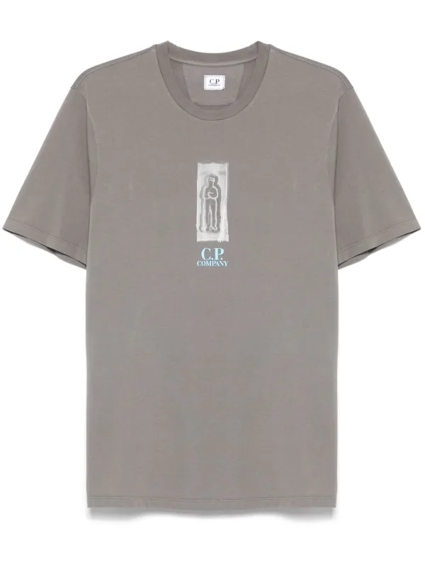 C.P. Company ロゴ Tシャツ | グレー | FARFETCH JP