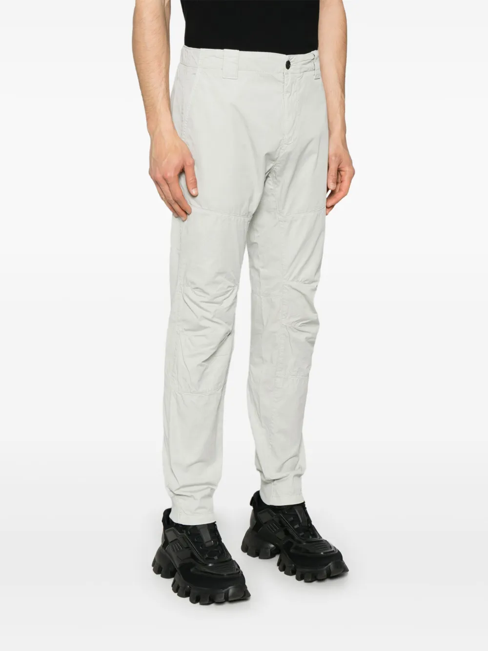 C.P. Company Broek met toelopende pijpen Grijs