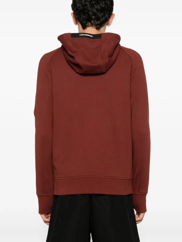 パーカー・フーディ C.P. COMPANY LENS LOGO HOODIE C.P. Company lens-detail Hoodie | Brown | FARFETCH