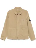 C.P. Company twill shirt jacket - Neutrals