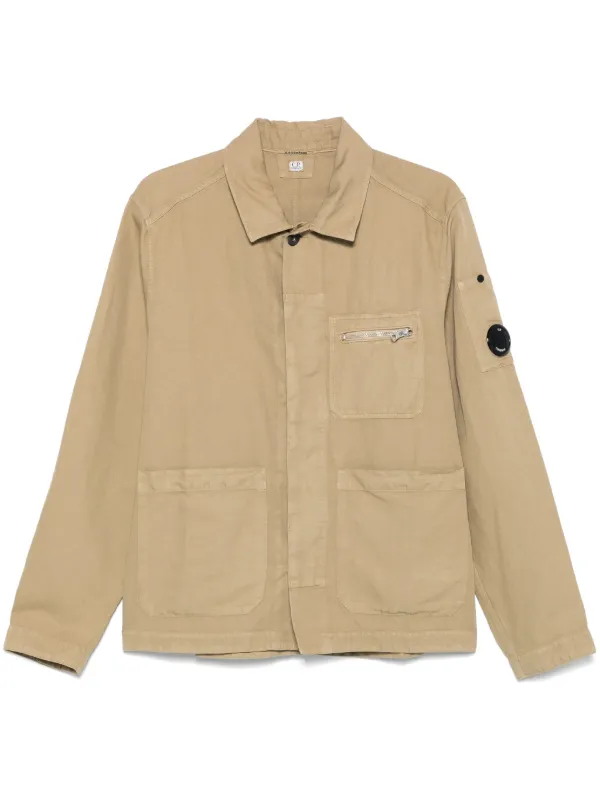 CP COMPANY シャツジャケット C.P. Company シャツジャケット | ニュートラル | FARFETCH JP